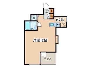 第九通南ビルの物件間取画像